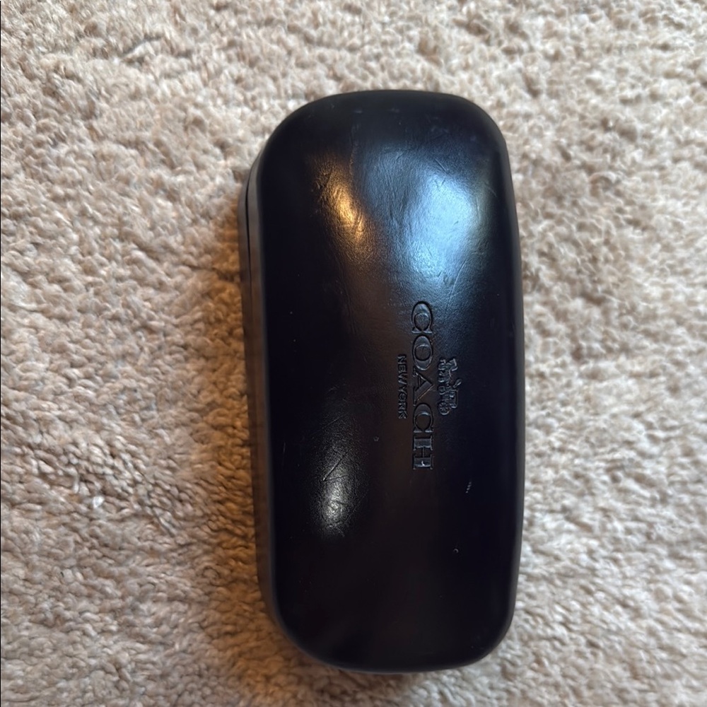 Coach Black Eyewear Case